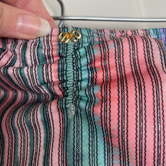 PilyQ Multicolor Striped Bikini Bottom | M - Picture 6 of 10